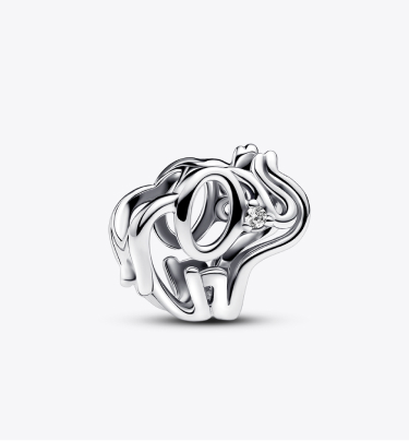 Openwork Elephant Charm