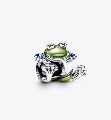 Climbing Frog Charm