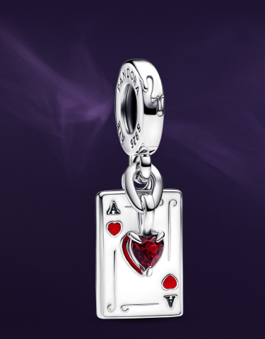 Disney Villains Queen of Hearts Double Dangle Charm