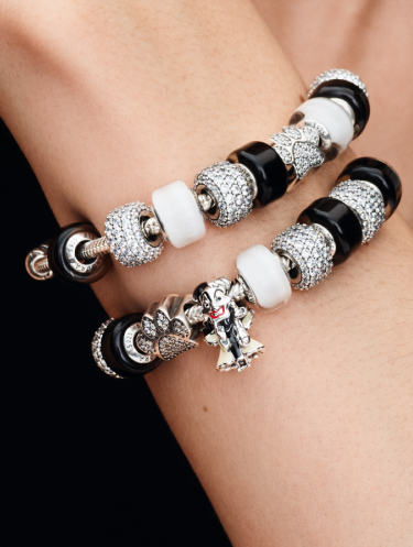 Styled Cruella inspired bracelet