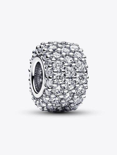 Sparkling Pavé Triple-row Charm