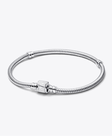 Pandora Moments Marvel Logo Clasp Snake Chain Bracelet