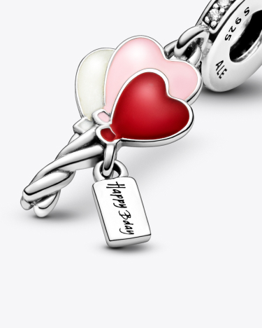 Happy Bday Balloon Dangle Charm