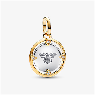 Bee Medallion Charm