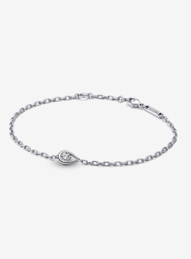 Pandora Brilliance Lab-created Diamond Chain Bracelet