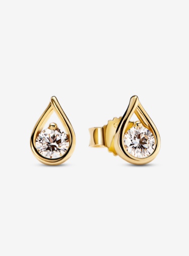 Pandora Brilliance Lab-created Diamond Stud Earrings