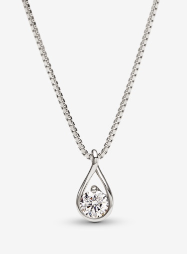 Pandora Brilliance Lab-created Diamond Pendant & Necklace