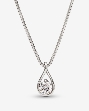 Pandora Brilliance Lab-created Diamond Pendant & Necklace