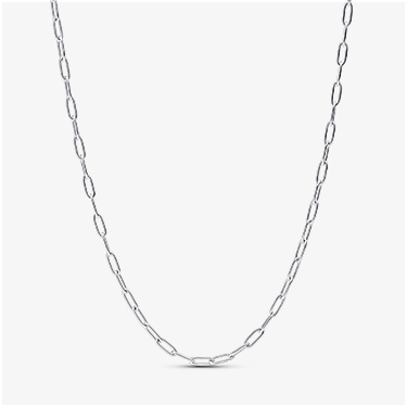 Elongated Link Chain Necklace