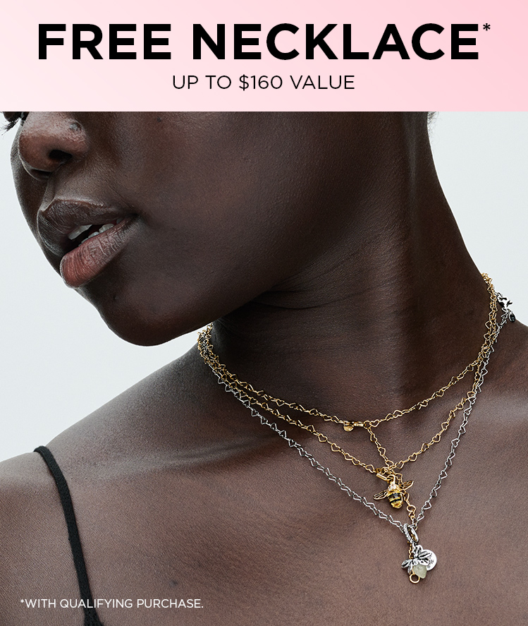 Free necklace with qualifying purchase