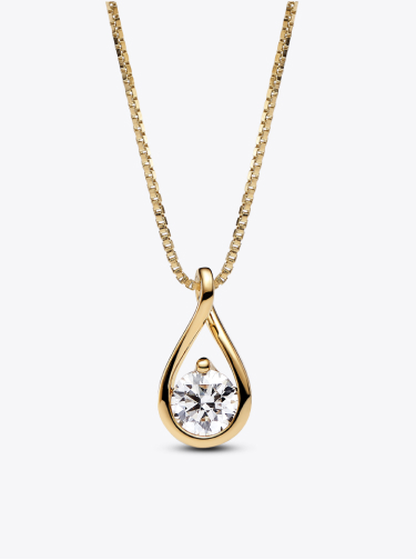 Pandora Infinite Lab-grown Diamond Pendant & Necklace 0.50 carat tw 14k Gold