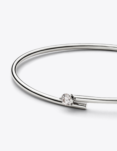 Pandora Nova Lab-grown Diamond Open Bangle 0.25 carat tw Sterling Silver