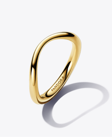 Organically Shaped Band Ring