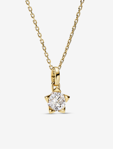 Pandora Talisman Lab-grown Diamond Star Pendant 0.25 carat tw 14k Gold