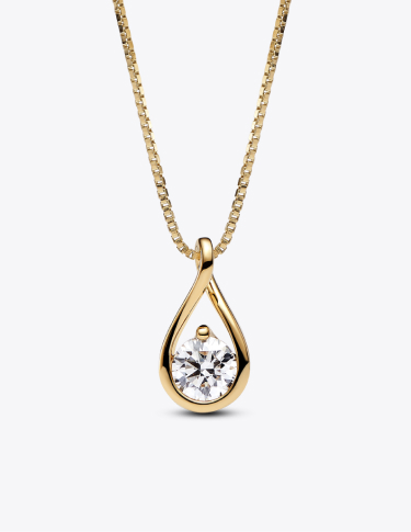 Pandora Infinite Lab-grown Diamond Pendant & Necklace 0.50 carat tw 14k Gold