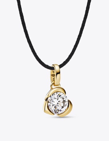 Pandora Talisman Lab-grown Diamond Heart Pendant 0.25 carat tw 14k Gold