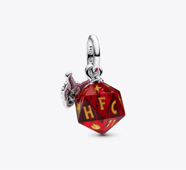 Stranger Things Hellfire Club Dice Dangle Charm