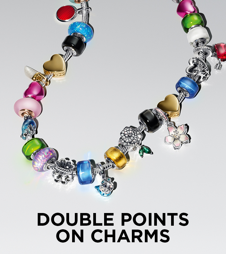 Double points on charms My Pandora exclusive