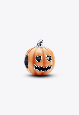 Glow-in-the-dark Spooky Pumpkin Charm