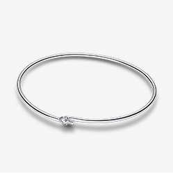 Pandora Nova Lab-grown Diamond Open Bangle 0.25 carat tw Sterling Silver