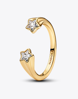 Shooting Stars Open Ring