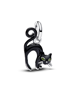 Black Cat Dangle Charm