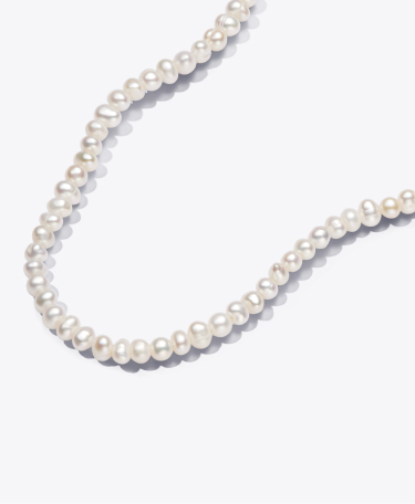 Treated Freshwater Cultured Pearls T-bar Collier Necklace