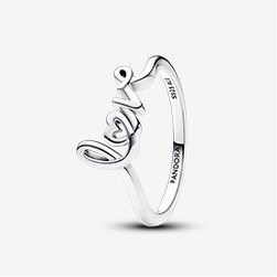 Handwritten Love Ring