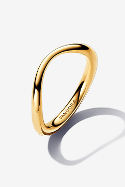 Organically Shaped Band Ring