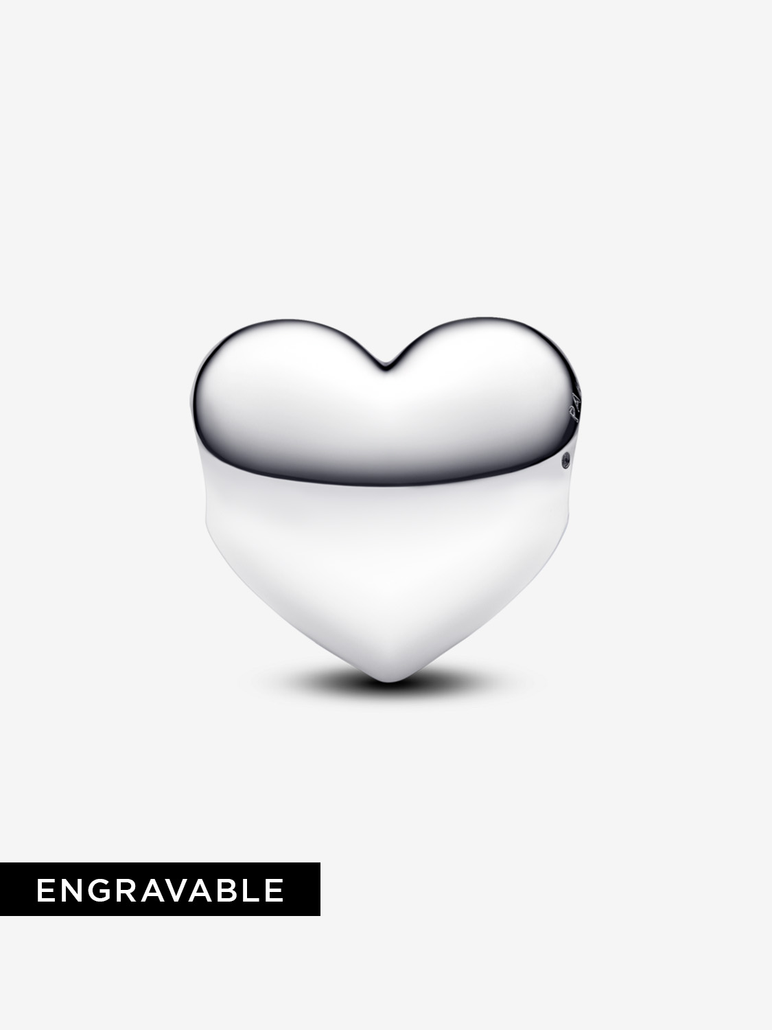 Be Love Engravable Large Heart Charm