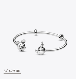 Disney Mickey Mouse Openwork Charm