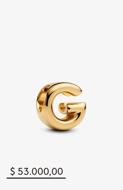 Charm del alfabeto letra G