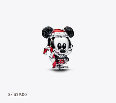 Disney Mickey Mouse & Minnie Mouse Sparkling Stud Earrings