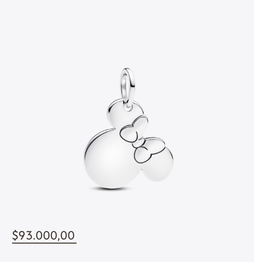 Disney Mickey Mouse Openwork Charm