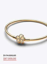 Brazalete Flor de pavé