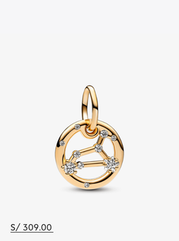 Constellation and birthstone-inspired charms