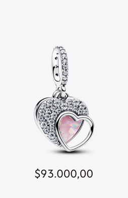 Pink Butterfly Mini Dangle Charm 