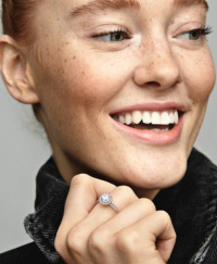 Charm colgante Hoja de Monstera Brillante Bañado en oro de 14k