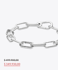Brazalete de cadena de eslabones medianos Pandora ME