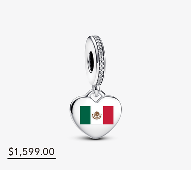 Charm Grabado Balón de Fútbol México 2026