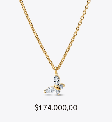 Sparkling Lucky Clover Pendant Necklace