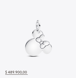 Disney Mickey Mouse Openwork Charm