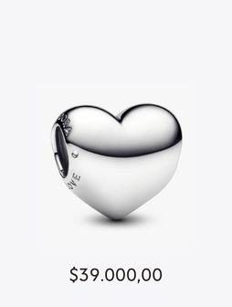 Charm Corazón Grabable BE LOVE