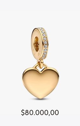 Charm colgante Corazón grabable