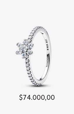 Sparkling Flower Ring