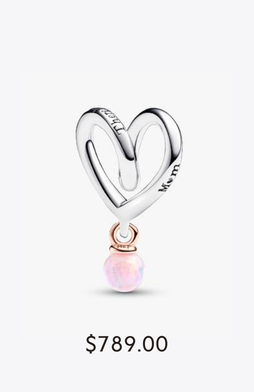 Oversized Butterfly Openwork Charm