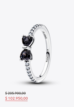 Anillo Lazo Brillante Transparente