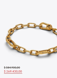 Brazalete Eslabones Link Pequeños