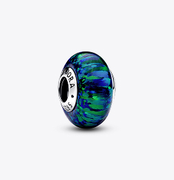 Opalescent Green Charm