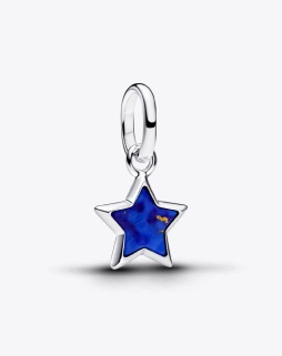White Crescent Moon Mini Dangle Charm